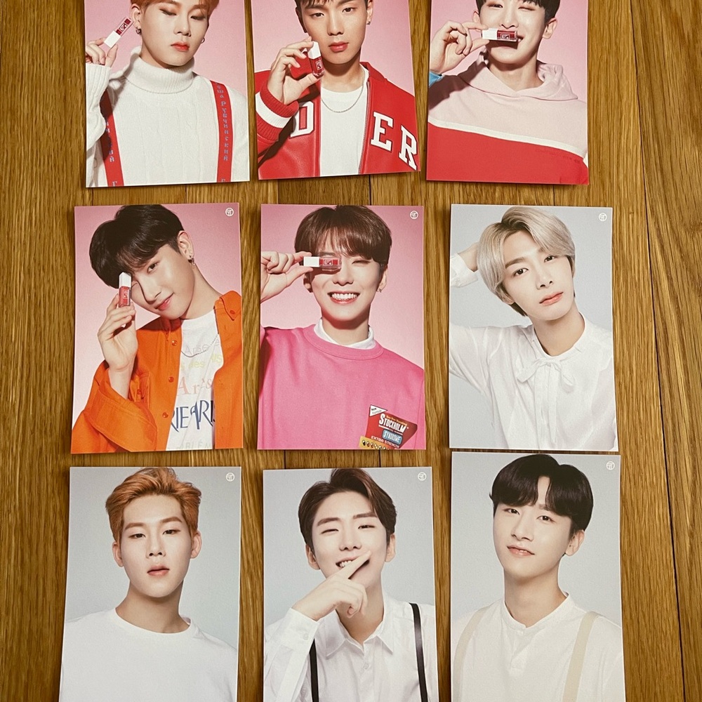 Tony Moly x Monsta X POSTCARD SET 16PCS FULL SET